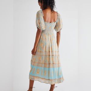 Free People Juniper Shirred Dress